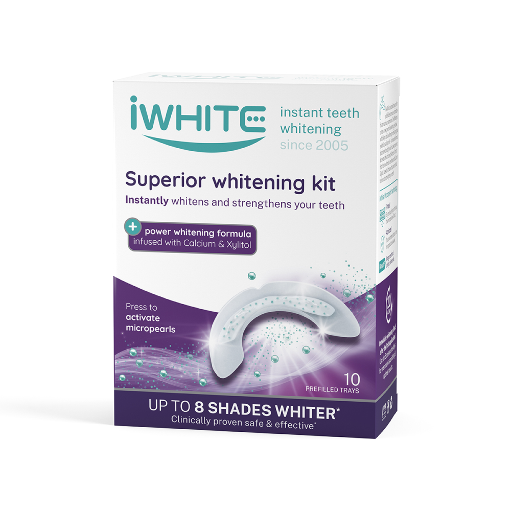 iWhite Superior whitening kit hampaiden valkaisumuotit